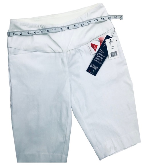 UP! Canada - “Thincredible” Lycra 22” Bermuda Shorts - Size 8 - Picture 5 of 11